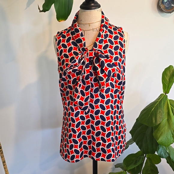 New York & company sleeveless blouse - Picture 1 of 9